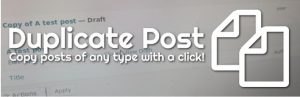 Duplicate post plugin