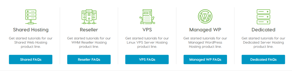 a2hosting web support services offered with shared hosting packages